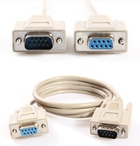 9-pin 9-hole rs232 wire com wire db9 male extended connection straight wire 1 5 3 5 m 10m