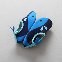 New Children Outdoor Safety sandals light swimming shoes non-slip diving snorkeling shoes skin skin soft shoes traceability shoes