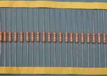 Carbon film resistance 1 4W 25w 0 interwoven with 5% carbonated film resistance series