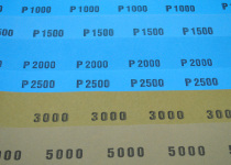 Sandpaper for polishing pen tip Iridium 76mm X 40mm