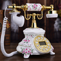 New pastoral antique telephone New European fashion retro home fixed landline telephone