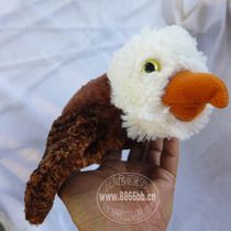 Outside Single American White Owl Eagles Golden Eagle Hand Puppet Toys Children Early Education Stories Game Props Hand Puppet