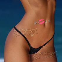 Womens low waist double ring comfortable cotton bikini T pants Sexy temptation panties export European single thong