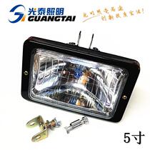 12V 24V 5 inch square headlight far and near light car modification headlight spot light car auxiliary light