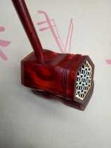 African small leaf red sandalwood faucet erhu shelf polishing refused to paint