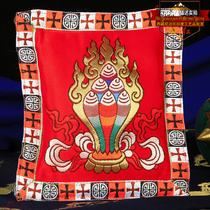  Tibetan red characteristic natural spices Red auspicious flame treasure incense bag Incense sachet incense pillow