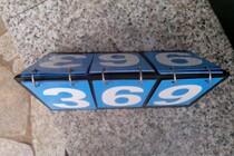Answer game-specific scoreboard 3-digit double-sided scoreboard 4-digit four-digit scoreboard