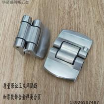 Bathroom partition accessories hardware Public toilet connection Zinc alloy thickened spring hinge hinge