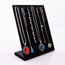 Linen jewelry display rack Necklace display rack Bracelet rack Necklace board jewelry display props necklace storage rack