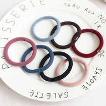 Strong pull Korean hair jewelry basic hair ring head rope simple children and adults do not hurt hair Rubber band tie hair