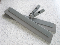 Dust-free scraper sweeping replacement head small broom head with plastic foam scraper scraping plastic head accessories