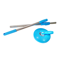 Good Hui drag rotating mop Rod accessories hand pressure mop Rod rotating thickened Rod plastic disc without cotton head