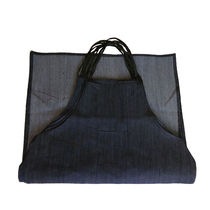 Denim apron thick sleeveless wear-resistant cotton work cover anti-oil welding welding Wood industrial labor insurance
