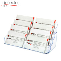 American Diduo business card holder multi-layer business card holder desktop personality creative desktop business card storage exhibition please give business card box crystal business card holder 70801