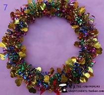 Opening ceremony of the games Wreath props plastic bright wire wire ring Kindergarten flower strip gymnastics parade wholesale