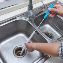 Long flexible pipe brush sewer dredge Bathroom Kitchen pool dredge brush sink hair cleaner