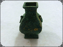 Exquisite bronze bronze ware container 5 bronze paste old road