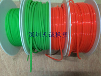 Connectable PU round belt PU round belt red green round bar transmission round belt polyurethane O-shaped round belt