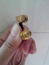 SMA TransSMA Elbow Patch Cord SMA External Thread Inner Hole TransSMA Internal Thread Inner Needle Elbow 90 Degrees 316 Line