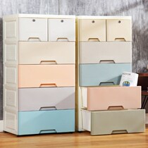 Elevated locker three-story bedroom household clothing storage cabinet household extra-large widening bathroom multi-functional thickening