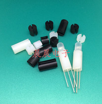 Recommended 1 LED two-color lamp three-leg spacer high column lamp holder lamp post foot pad F3F5MM