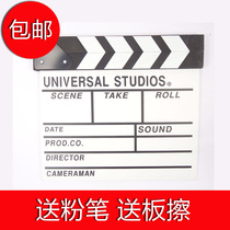  Film shooting board Field recording board Director board Film playing board Wooden board Standard board 28*30cm English