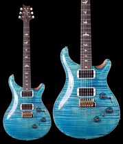 Customer custom Paul Reed Smiths P24 Top 24 blue electric guitar