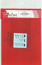FuelMe Model Metal Water Sticker 1 24 PAGANI HUAYARA ME24005