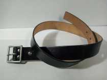 Wood Sub Handmade Stainless Steel Buckle Small Bay Same Men Denim Click Style Head Layer Leather Pants Belt Heat Pin