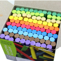 Korea MUNGYO color dust-free non-toxic chalk 100 pack color chalk ally children dust-free chalk