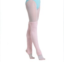 Winter dance Leg Socks Stocking with ballet Digging Hole Short Fur Protective Leg Guard Socks Dance Palate Warm Practice Socks