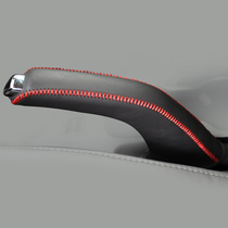 Bangshou Star hand stitched leather hand brake sleeve for Chevrolet Aiveo Cruz