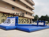 Manufacturer Direct sales water football pitch inflatable swimming pool combined water football pitch