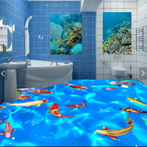 3d bathroom floor tile non-slip aisle balcony tile wall floor tile bathroom kitchen tile background wall floor tile