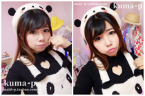 (Small Pの handmade) Exclusive original handmade cute red panda beret (shipped within 15 days)