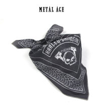 Quality gray motorcycle headscarf Men and women street hipster basketball hairband hiphop Europe and the United States hipster cool hip-hop square towel