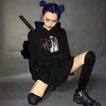 Hell Border-funckfasss homemade blood essence vine resentment head-scratching hooded sweater