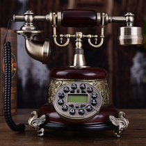 New antique telephone European style retro creative fashion resin telephone home living room fixed landline
