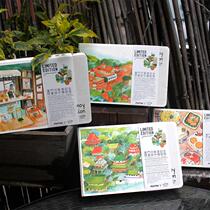 Joytop Yuemu Xiamen landscape impression hand book creative diary student hardcover notebook stationery