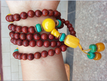 Tibetan star Moon Bodhi seed old color 108