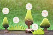 If the creative zakka idyllic mini one tree fleshy ornaments flowerpots with decorative landscaping ornaments