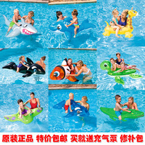 Original Bestway Childrens Water Riding Water Toys Adult Mount Thickening Safety