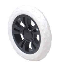 Shopping cart accessories Single wheel trolley wheels Luggage wheels Anti-drop wheel snap ring design One