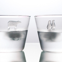 Penguin polar bear silicone ice grid ice mold polar ice grid home cartoon Ice Cube creative bar supplies