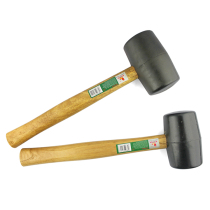 Power Lion Tool Wood Handle Rubber Hammer Hammer Hammer White Black Hard Rubber Hammer Black Rubber Hammer Wine Bottle Hammer Rubber Hammer