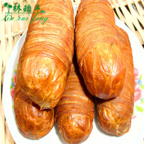 Hunan Changsha South gate handmade wax and halogen bundle sausage bundle chicken and pig small intestine roll sauce braised bundle sausage skin 200g cold salad snacks