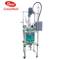 Zhengzhou Great Wall Science Industry and Trade GR-5 GR-50 GR-20 GR-10 Three Layer Glass Reactor