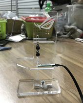 Bend-proof graphics card jack Graphics card vertical bracket Faith lamp vertical graphics card bracket support AURA