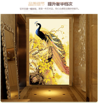 Manufacturer direct sale Mongolia fine cashmere woven solid European style decorated auspicious peacock living room bedroom with tapestry tapestry tapestry