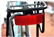 Bicycle mountain bike shelf tailstock riding reflector reflector night riding reflector night riding reflector brake taillight rear taillight